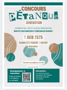 concours de boules du 1er juin